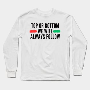 Top or Bottom we will follow Long Sleeve T-Shirt